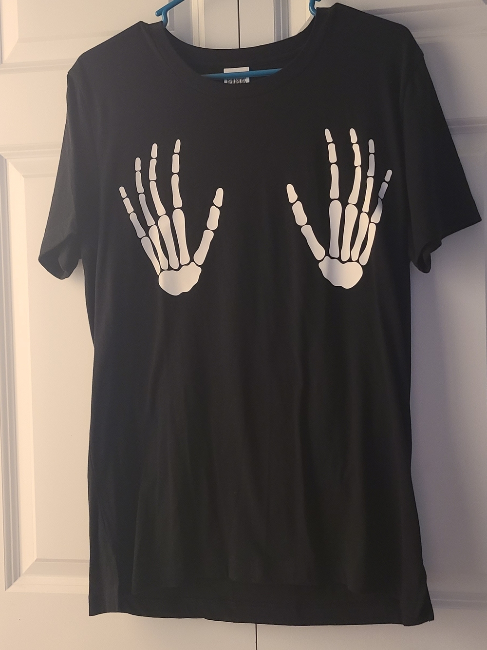 PINK Victoria's Secret Here for the Boos Halloween Tee NWT Medium - Picture 2 of 7